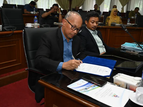 MAJLIS LAFAZ AKUAN TERIMA JAWATAN TYDP
