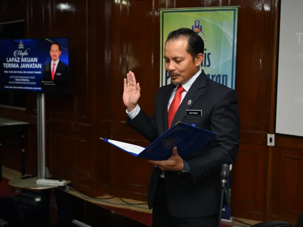 MAJLIS LAFAZ AKUAN TERIMA JAWATAN TYDP