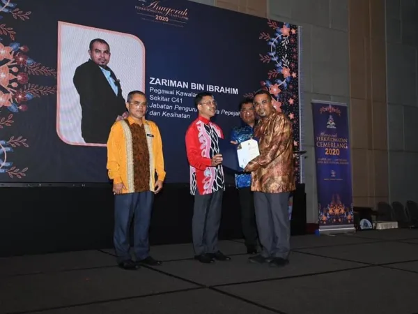 Majlis Anugerah Perkhidmatan Cemerlang ( APC ) MPS 2020