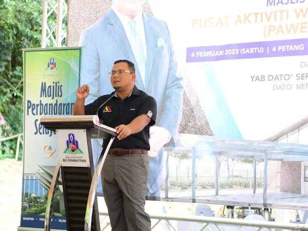 MAJLIS PECAH TANAH PAWE DAN PEMBUKAAN JALAN BAHARU RAINTREE