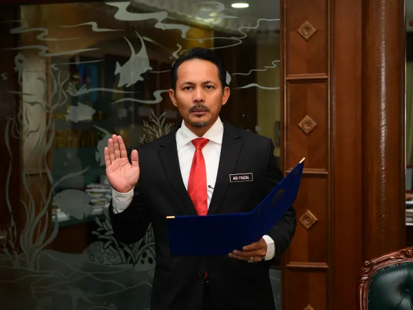 MAJLIS LAFAZ AKUAN TERIMA JAWATAN TYDP