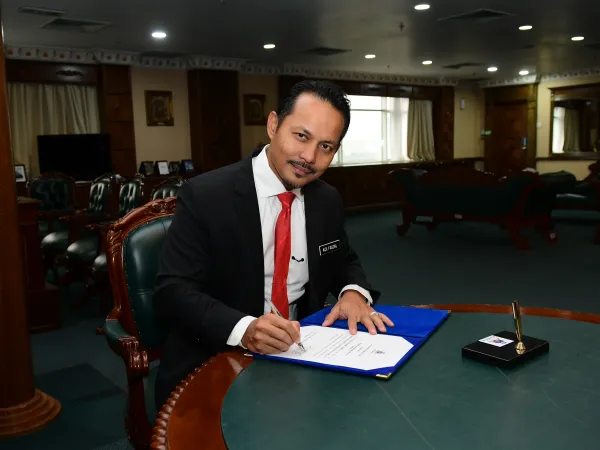 MAJLIS LAFAZ AKUAN TERIMA JAWATAN TYDP