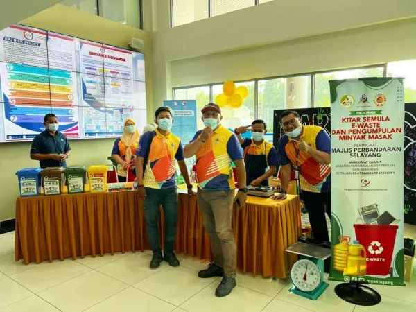 Program Kitar Semula E-Waste & Pengumpulan Minyak Masak Terpakai