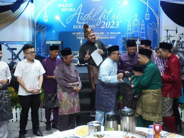Dato’ Menteri Besar Selangor Di Majlis Ramah Mesra Aidilfitri Warga Kerja MPS Tahun 2023