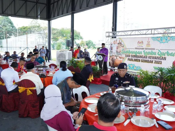 Ibadah Qurban Bersama Dato' Menteri Besar