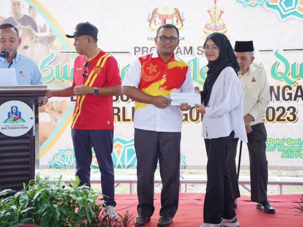 Ibadah Qurban Bersama Dato' Menteri Besar