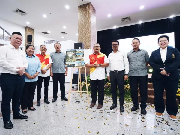 Majlis Perasmian Reka Bentuk Dewan Komuniti dan Rumah Penjawat Awam