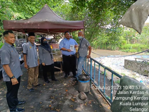 Program Edaran Risalah Kempen Kesedaran Cintai Sungai Kita