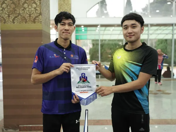 Perlawanan Persahabatan Sukan Ping Pong Antara MPS Dan UPSI