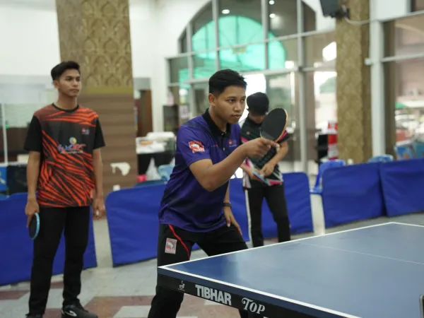 Perlawanan Persahabatan Sukan Ping Pong Antara MPS Dan UPSI