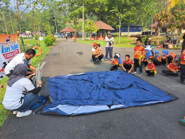 Hari Sukan Tabika Kemas Batu 7, Gombak Di Taman Rimba Bukit Lagong