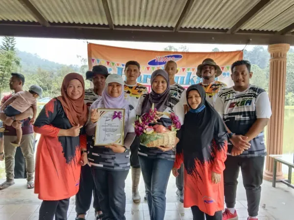 Hari Sukan Tabika Kemas Batu 7, Gombak Di Taman Rimba Bukit Lagong