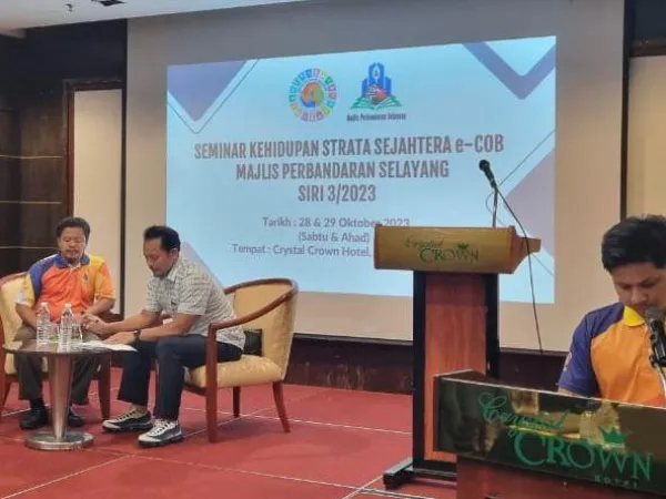 Seminar Kehidupan Strata Sejahtera e-COB Majlis Perbandaran Selayang