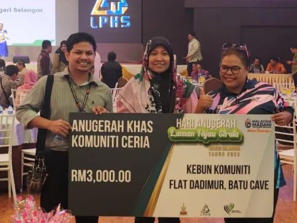 Anugerah Khas Komuniti Ceria Sempena Hari Anugerah Laman Hijau Negeri Selangor Tahun 2023