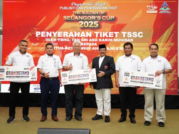 PROGRAM SIRI JELAJAH PUBLISITI THE SULTAN OF SELANGOR'S CUP (TSSC) 2025 PERINGKAT MPS