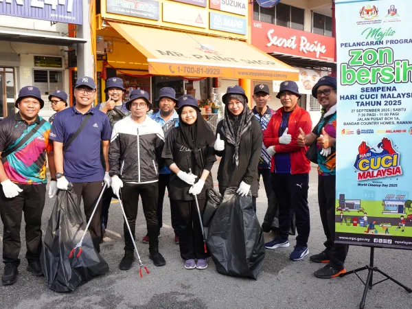MAJLIS PELANCARAN PROGRAM ZON BERSIH SEMPENA HARI CUCI MALAYSIA 2025