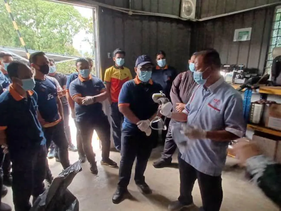 Kursus Pengendalian Tumpahan Bahan Kimia MPS