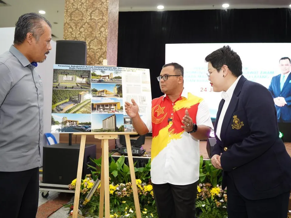 Majlis Perasmian Reka Bentuk Dewan Komuniti dan Rumah Penjawat Awam