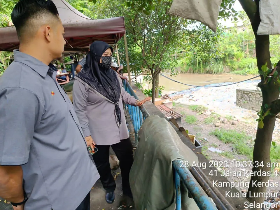 Program Edaran Risalah Kempen Kesedaran Cintai Sungai Kita