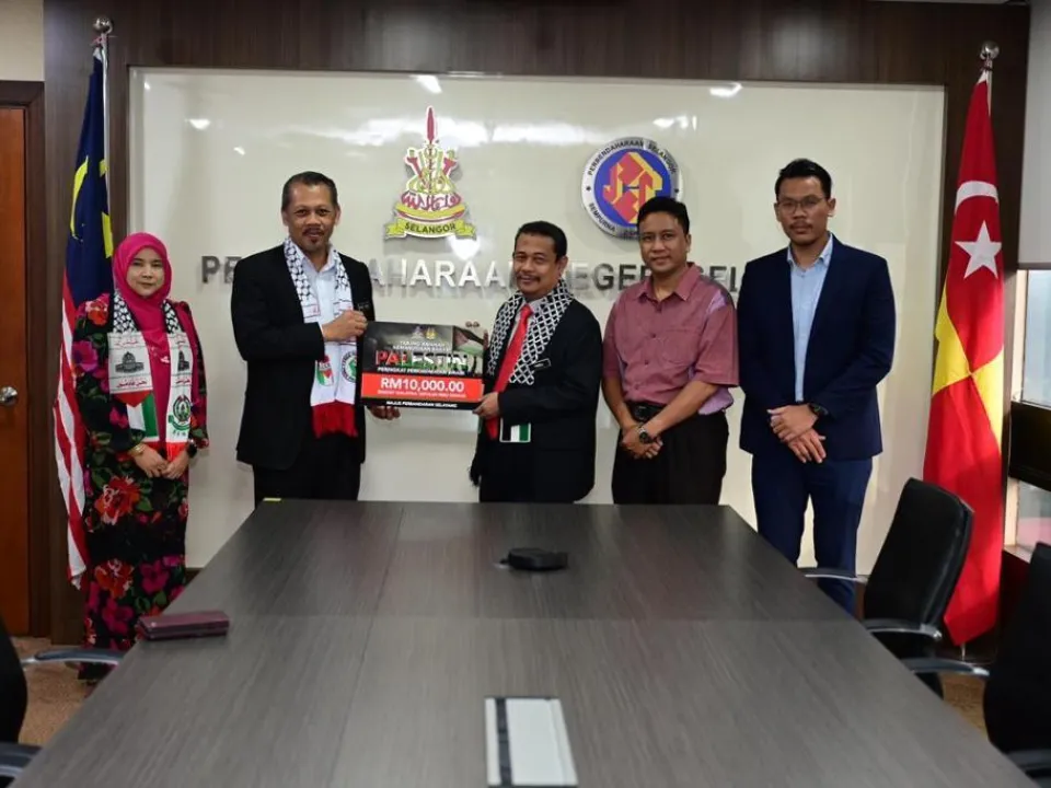 SUMBANGAN TABUNG AMANAH KEMANUSIAAN RAKYAT PALESTIN PERINGKAT PERKHIDMATAN AWAM