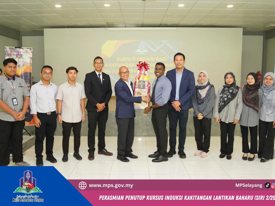 PERASMIAN PENUTUP KURSUS INDUKSI KAKITANGAN LANTIKAN BAHARU MPS 2025