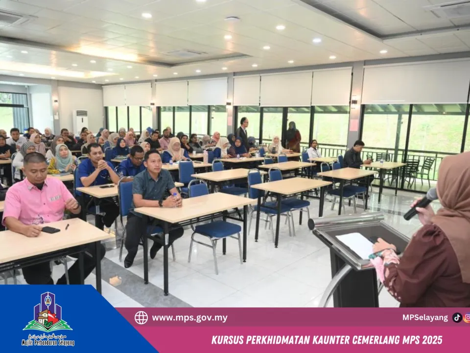 KURSUS PERKHIDMATAN KAUNTER CEMERLANG MPS 2025