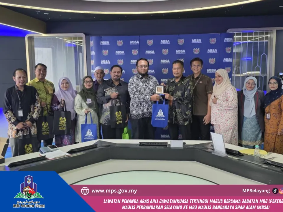 LAWATAN PENANDA ARAS MBJ (PEKERJA) MPS KE MBJ (MBSA)