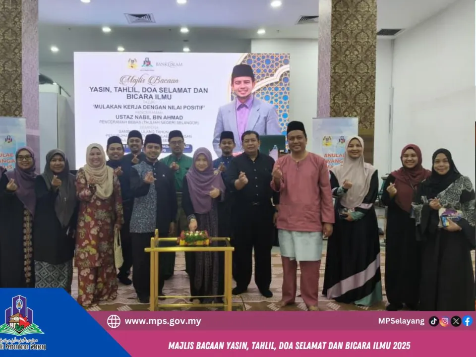 MAJLIS BACAAN YASIN, TAHLIL, DOA SELAMAT DAN BICARA ILMU 2025