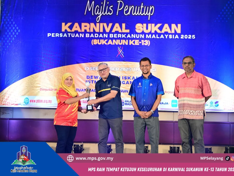 MPS RAIH TEMPAT KETUJUH KESELURUHAN DI KARNIVAL SUKANUN KE-13 2025