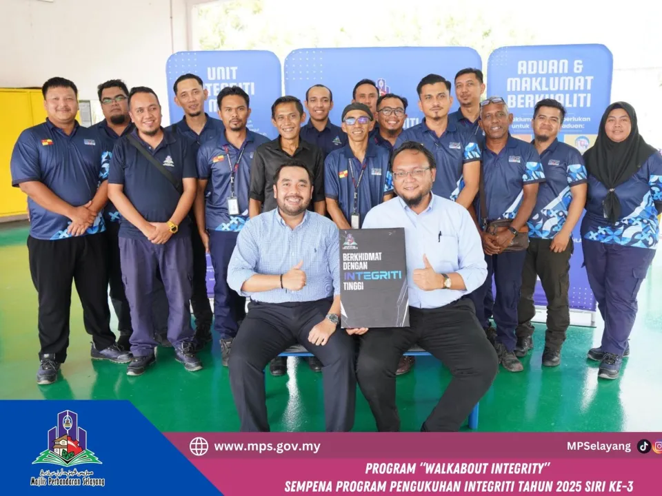 PROGRAM _WALKABOUT INTEGRITY_ SEMPENA PROGRAM PENGUKUHAN INTEGRITI TAHUN 2025 SIRI KE-3