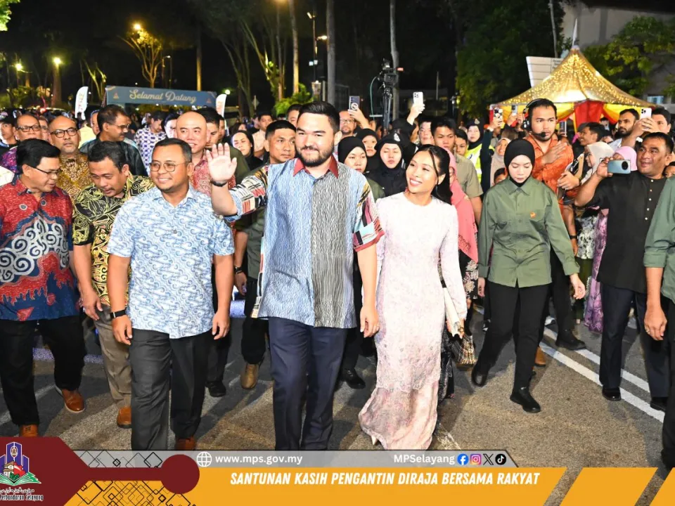 SANTUNAN KASIH PENGANTIN DIRAJA BERSAMA RAKYAT